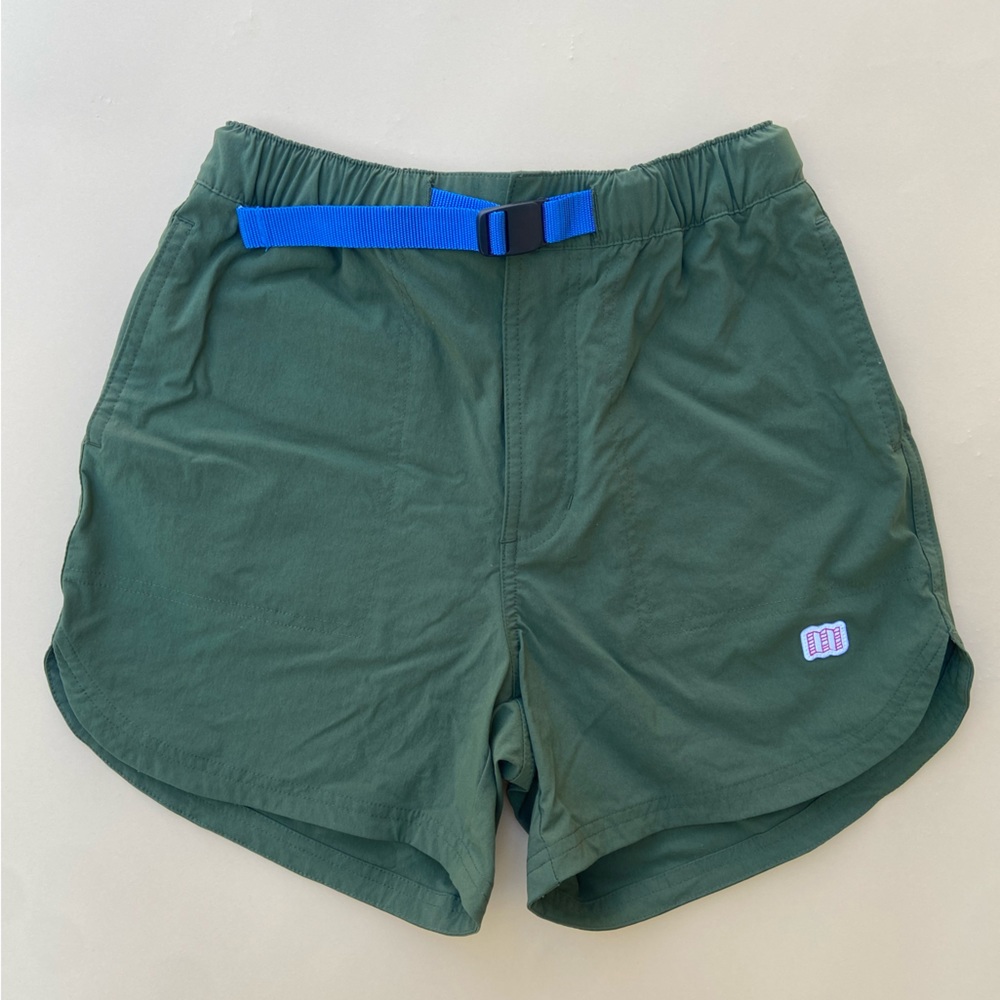 Brand New/Never Worn Topo Designs Women’s River Shorts Forest Size XS
